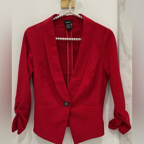 🔴RUE 21 RED JACKET🔴 - Picture 1 of 8